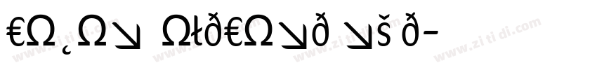 Cocon BoldCondensed字体转换